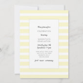 トロピカルハイビスカス卒業パーティー招待状 招待状 (裏面)