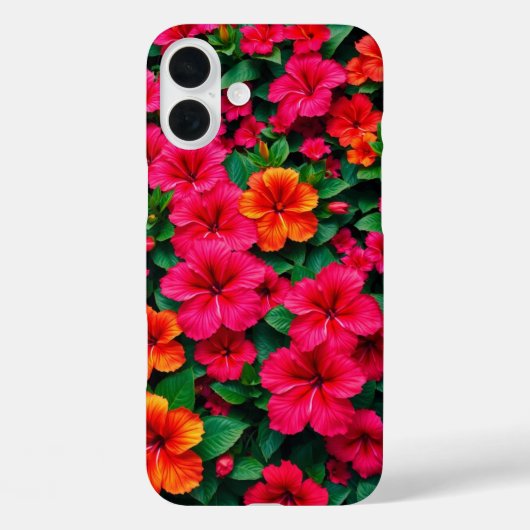 トロピカルハイビスカス開花 Case-Mate iPhoneケース (裏面)
