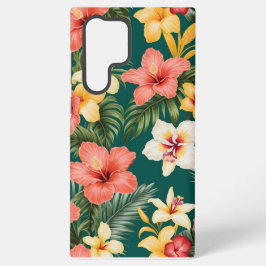 トロピカルハイビスカス Samsung S22 Ultra ケース