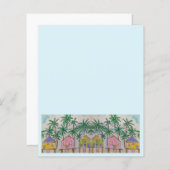 トロピカルハッツスクラップブック紙 (正面/裏面)