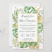 トロピカルハッピーエバーエロペ披露宴パーティー 招待状 (正面)