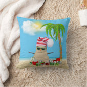 トロピカルハッピーホリデイズサンドマン クッション (ブランケット)