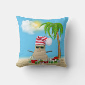 トロピカルハッピーホリデイズサンドマン クッション (正面)