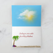 トロピカルハッピーホリデイズサンドマン シーズンカード (内部)