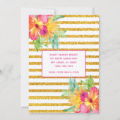 トロピカルハッピーホリデーズビジネス シーズンカード (裏面)