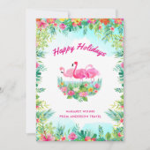 トロピカルハッピーホリデーズビジネス シーズンカード (正面)