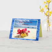 トロピカルハッピーマザーズデイカード カード (黄色い花)