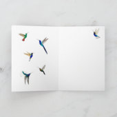 トロピカルハミングバーズフェリズディアデラスマドレス カード (内部)