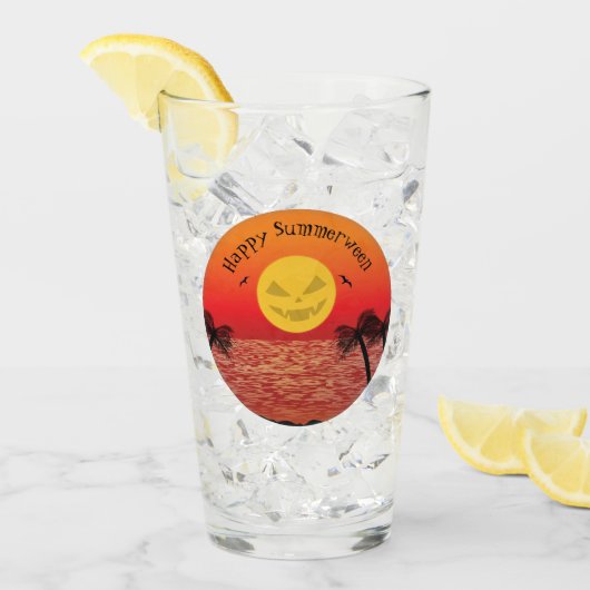 トロピカルハロウィーン タンブラーグラス (アイス正面)