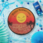 トロピカルハロウィーン ペーパープレート (パーティー)