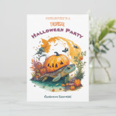 トロピカルハローウィンパーティへのおもしろいTurtlの招待 セーブザデート (スタンド正面)