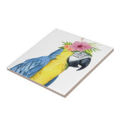 トロピカルハロー – オウム タイル (側面)