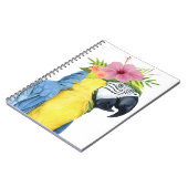 トロピカルハロー – オウム ノートブック (左側)