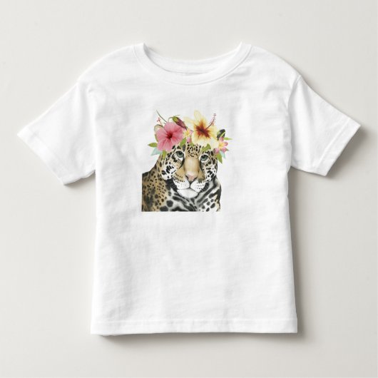 トロピカルハロー | Sweet Cheetah トドラーTシャツ (正面)