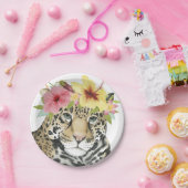 トロピカルハロー | Sweet Cheetah ペーパープレート (パーティー)