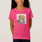 トロピカルハロー | Sweet Cheetah Tシャツ (正面)