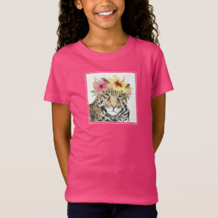 トロピカルハロー   Sweet Cheetah Tシャツ
