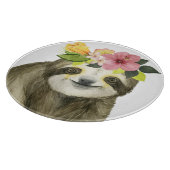 トロピカルハロー | Sweet Sloth カッティングボード (角)