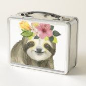 トロピカルハロー | Sweet Sloth メタルランチボックス (裏面)
