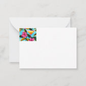 トロピカルハワイアンノートカード ノートカード (裏面)