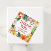 トロピカルハワイアンバースデーパーティギフトラベル フェイバータグ (インサイチュ)