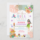 トロピカルハワイアンバースデー招待状 招待状 (正面)
