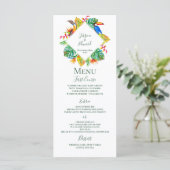 トロピカルハワイアンパラダイス結婚フローラ メニュー (スタンド正面)