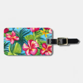 トロピカルハワイアンラゲッジタグ ラゲッジタグ (正面横)
