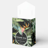 トロピカルハワイアン結婚ヘリコニアバッグ フェイバーボックス (オープン)