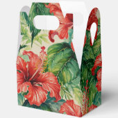 トロピカルハワイプリント フェイバーボックス (見開き)