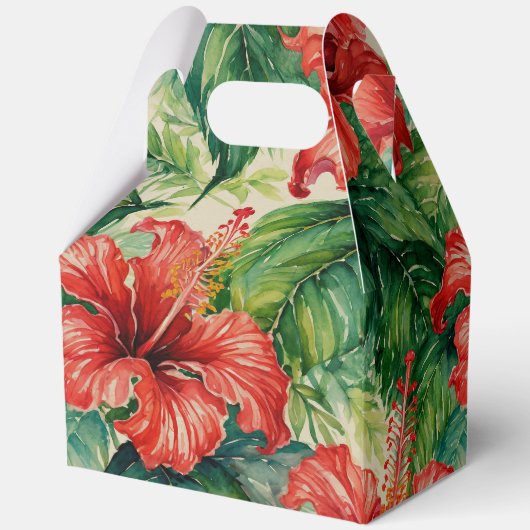 トロピカルハワイプリント フェイバーボックス (裏面)