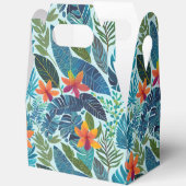 トロピカルハワイプリント フェイバーボックス (見開き)