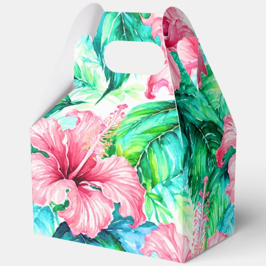 トロピカルハワイプリント フェイバーボックス (裏面)