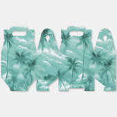 トロピカルハワイプリント フェイバーボックス (見開き)