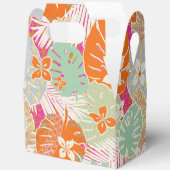 トロピカルハワイプリント フェイバーボックス (見開き)