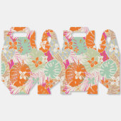 トロピカルハワイプリント フェイバーボックス (見開き)