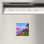 トロピカルハワイ海岸サンセット マグネット (インサイチュ (食洗機))