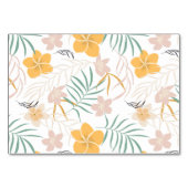 トロピカルバケットリストアイディアゲストブック結婚ズ テーブルナンバー (裏面)