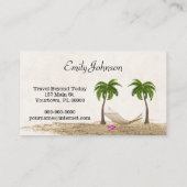 トロピカルバケーションビーチ 名刺 (裏面)