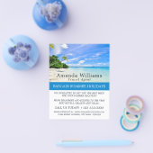 トロピカルバケーション、旅行代理店の広告フライヤー チラシ (シングル)