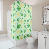 トロピカルバスカーテン：フレッシュ鮮やか、 シャワーカーテン (インサイチュ)