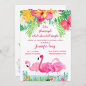 トロピカルバチェロレッテウィークエンドゲートウェイ 招待状 (正面/裏面)