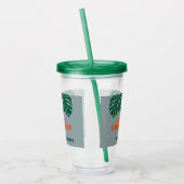 トロピカルバチェロレッテモンスターウェルカム アクリルタンブラー (左)