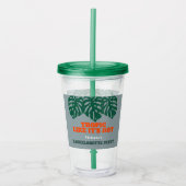 トロピカルバチェロレッテモンスターウェルカム アクリルタンブラー (正面)