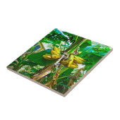 トロピカルバナナパームツリーセントオーガスティンフロリダ タイル (側面)