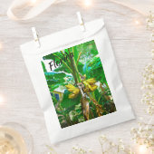 トロピカルバナナパームツリーセントオーガスティンフロリダ フェイバーバッグ (クリップ留めされた状態)