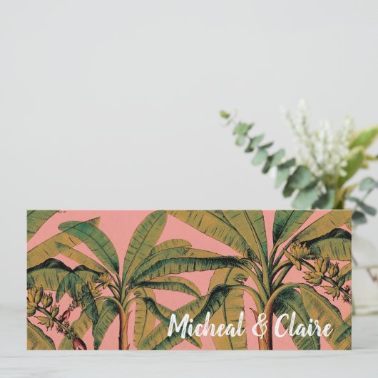 トロピカルバハマが日付カードを保存 セーブザデート (スタンド正面)