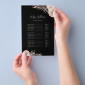 トロピカルバラの価格表フライヤー チラシ (ハンドル)