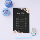 トロピカルバラの価格表フライヤー チラシ (シングル)