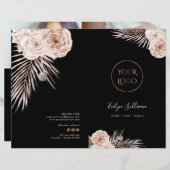 トロピカルバラサービスメニューカタログ (正面/裏面)